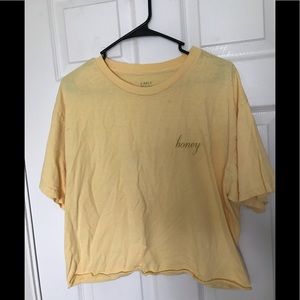 brandy melville honey t-shirt
